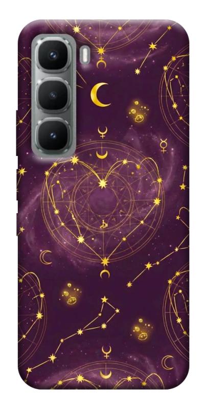 Чехол itsPrint Purple astrology для Infinix Hot 60i, таро, купить оптом с доставкой