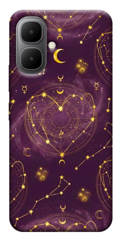 Чехол itsPrint Purple astrology для Infinix Smart 10, таро, купить оптом с доставкой