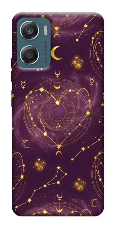 Чехол itsPrint Purple astrology для Motorola Moto G06, таро, купить оптом с доставкой