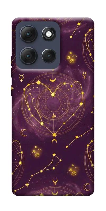 Чехол itsPrint Purple astrology для Motorola Moto G86 Power, таро, купить оптом с доставкой