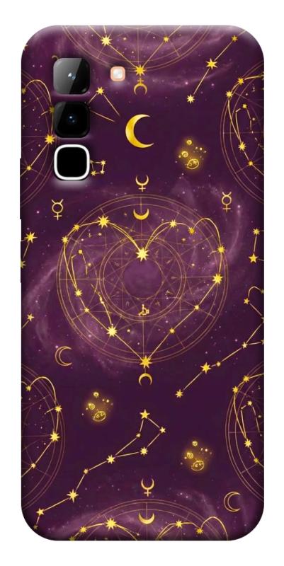 Чехол itsPrint Purple astrology для Infinix Hot 70, таро, купить оптом с доставкой