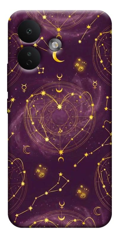 Чехол itsPrint Purple astrology для Xiaomi Redmi Note 17 Pro, таро, купить оптом с доставкой