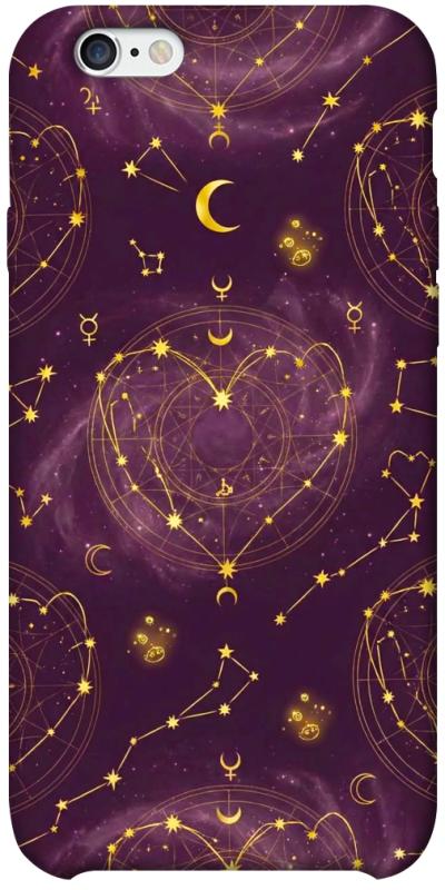 Чехол itsPrint Purple astrology для Apple iPhone 6/6s plus (5.5"), таро, купить оптом с доставкой
