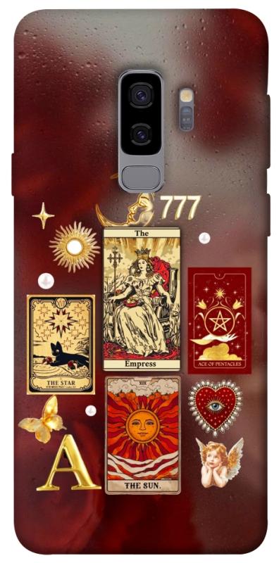 Чехол itsPrint Red aethtetic для Samsung Galaxy S9+, таро, купить оптом с доставкой