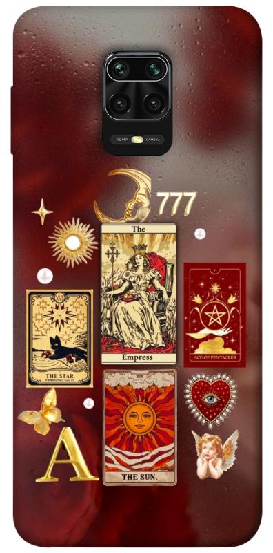 Чехол itsPrint Red aethtetic для Xiaomi Redmi Note 9s / Note 9 Pro / Note 9 Pro Max, таро, купить оптом с доставкой