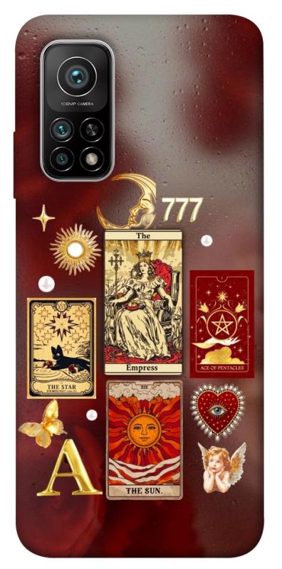 Чехол itsPrint Red aethtetic для Xiaomi Mi 10T, таро, купить оптом с доставкой