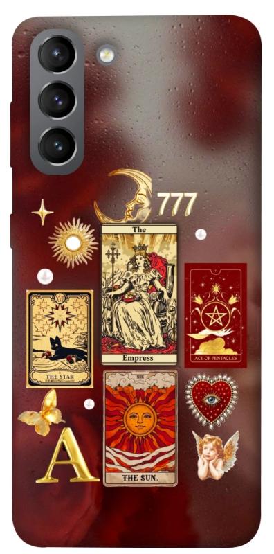 Чохол itsPrint Red aethtetic для Samsung Galaxy S21, таро, купити оптом з доставкою