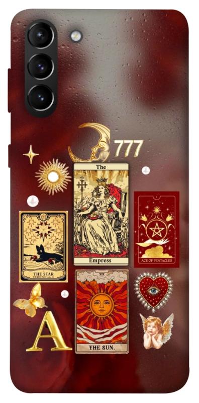 Чохол itsPrint Red aethtetic для Samsung Galaxy S21+, таро, купити оптом з доставкою