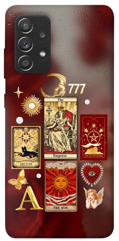 Чехол itsPrint Red aethtetic для Samsung Galaxy A72 4G / A72 5G, таро, купить оптом с доставкой