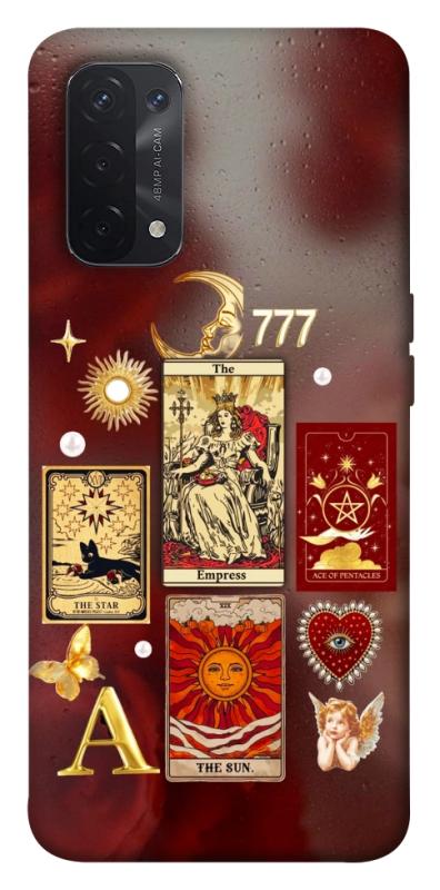 Чохол itsPrint Red aethtetic для Oppo A54 4G, таро, купити оптом з доставкою