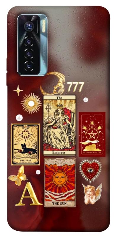 Чехол itsPrint Red aethtetic для TECNO Camon 17 Pro, таро, купить оптом с доставкой