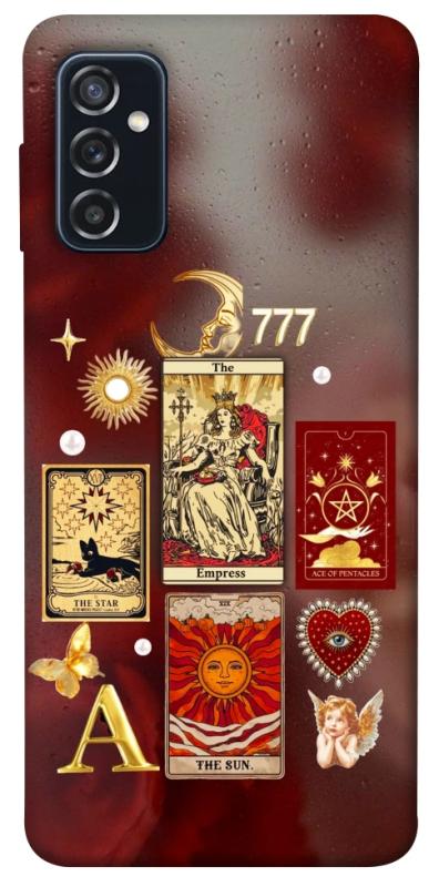 Чехол itsPrint Red aethtetic для Samsung Galaxy M52, таро, купить оптом с доставкой