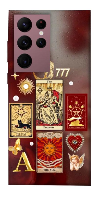 Чохол itsPrint Red aethtetic для Samsung Galaxy S22 Ultra, таро, купити оптом з доставкою