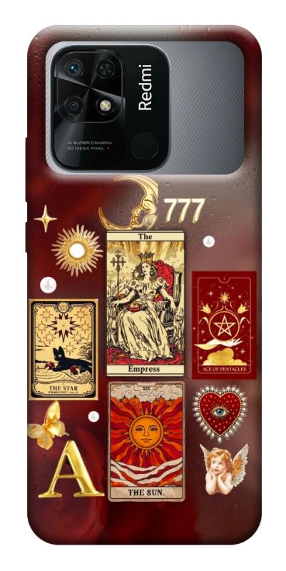 Чохол itsPrint Red aethtetic для Xiaomi Redmi 10C, таро, купити оптом з доставкою