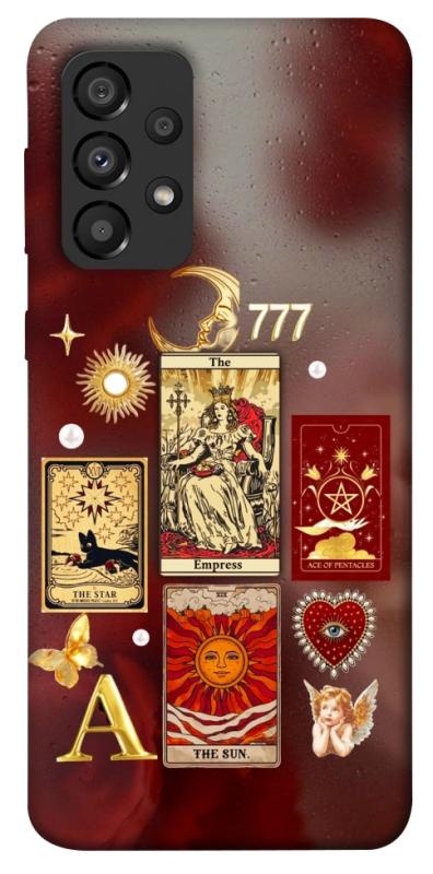 Чехол itsPrint Red aethtetic для Samsung Galaxy A33 5G, таро, купить оптом с доставкой