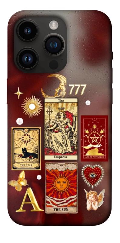 Чехол itsPrint Red aethtetic для Apple iPhone 14 Pro (6.1"), таро, купить оптом с доставкой