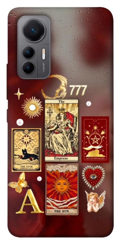 Чехол itsPrint Red aethtetic для Xiaomi 12 Lite, таро, купить оптом с доставкой