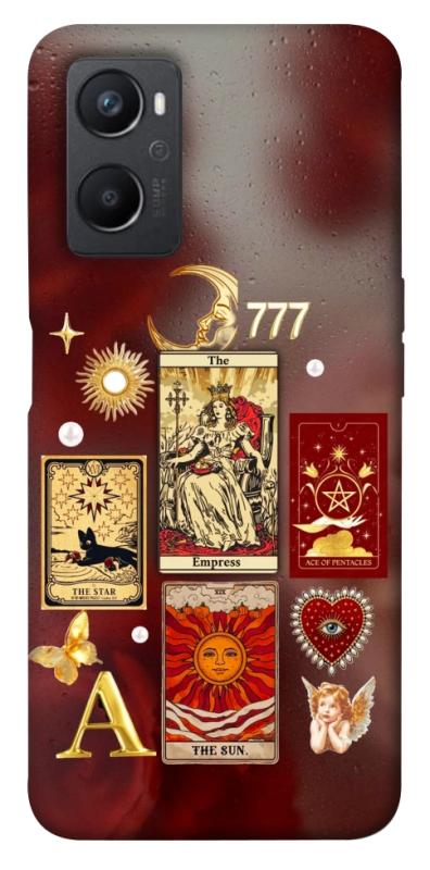 Чехол itsPrint Red aethtetic для Oppo A96, таро, купить оптом с доставкой