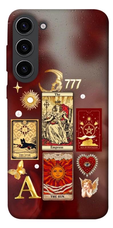 Чехол itsPrint Red aethtetic для Samsung Galaxy S23, таро, купить оптом с доставкой