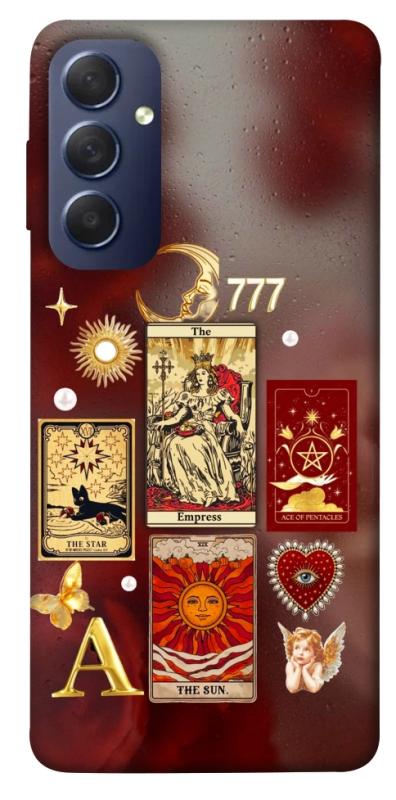 Чехол itsPrint Red aethtetic для Samsung Galaxy M54 5G, таро, купить оптом с доставкой