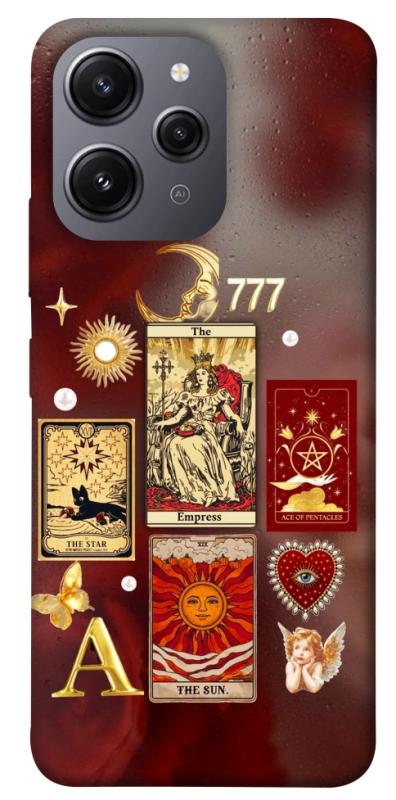 Чехол itsPrint Red aethtetic для Xiaomi Redmi 12, таро, купить оптом с доставкой