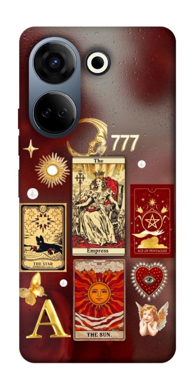 Чохол itsPrint Red aethtetic для TECNO Camon 20 Pro (CK7n), таро, купити оптом з доставкою