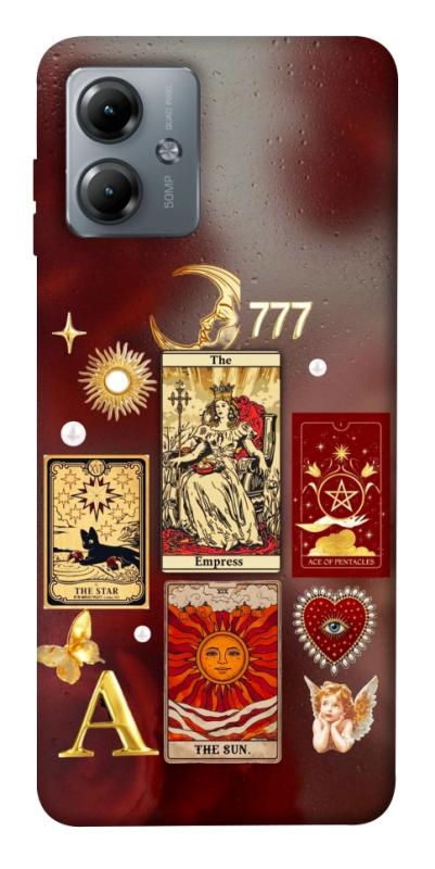 Чохол itsPrint Red aethtetic для Motorola Moto G14, таро, купити оптом з доставкою