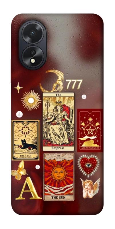Чохол itsPrint Red aethtetic для Oppo A38, таро, купити оптом з доставкою
