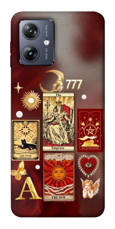 Чохол itsPrint Red aethtetic для Motorola Moto G54, таро, купити оптом з доставкою