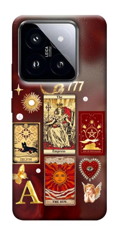 Чохол itsPrint Red aethtetic для Xiaomi 14 Pro, таро, купити оптом з доставкою