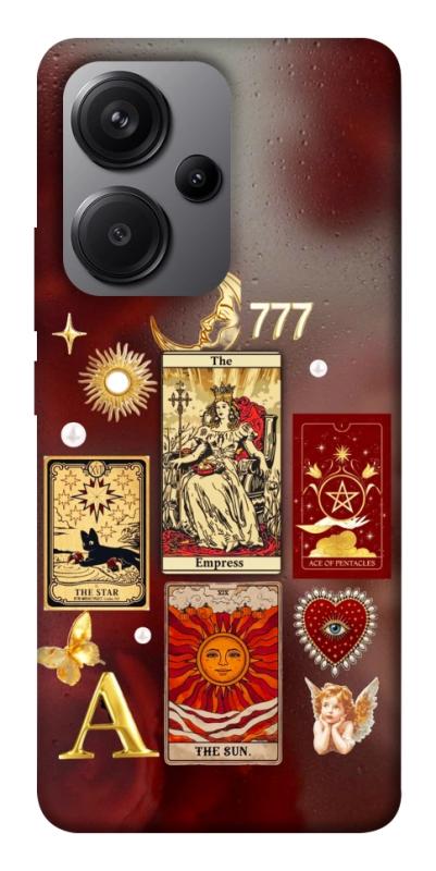 Чехол itsPrint Red aethtetic для Xiaomi Redmi Note 13 Pro+, таро, купить оптом с доставкой