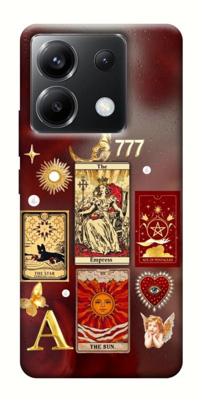 Чохол itsPrint Red aethtetic для Xiaomi Poco X6, таро, купити оптом з доставкою