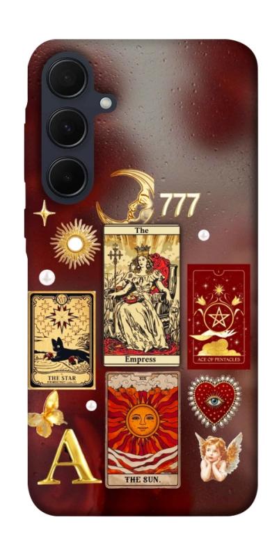Чехол itsPrint Red aethtetic для Samsung Galaxy A55, таро, купить оптом с доставкой
