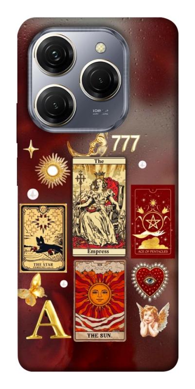 Чохол itsPrint Red aethtetic для TECNO Spark 20 Pro, таро, купити оптом з доставкою