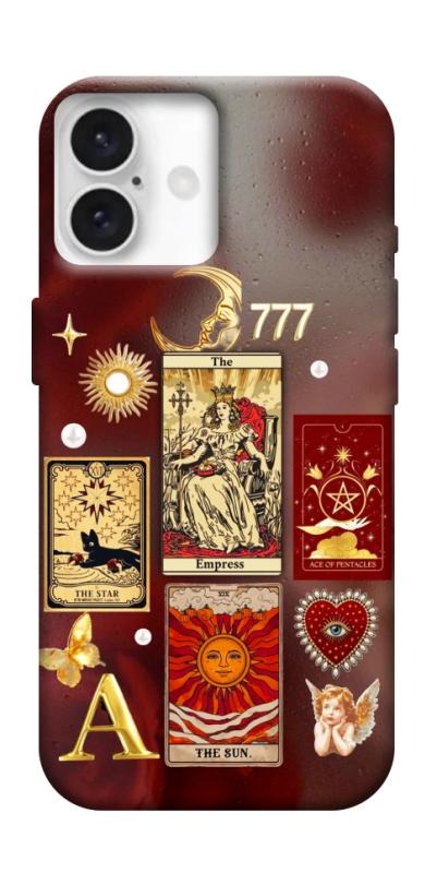 Чехол itsPrint Red aethtetic для Apple iPhone 16 (6.1"), таро, купить оптом с доставкой