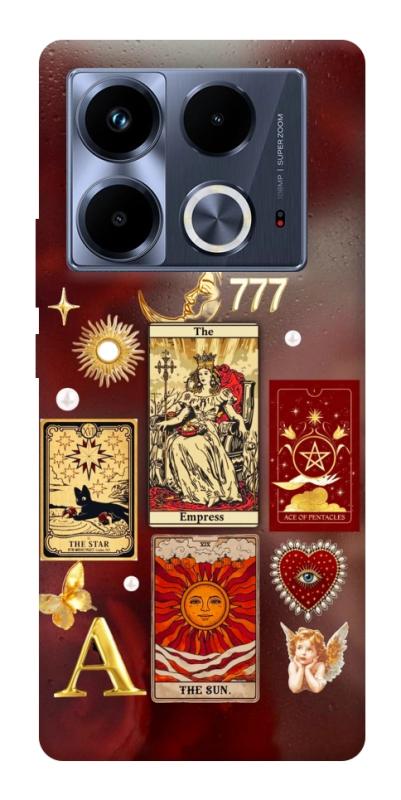 Чехол itsPrint Red aethtetic для Infinix Note 40 4G, таро, купить оптом с доставкой