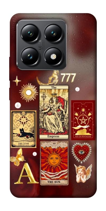 Чехол itsPrint Red aethtetic для Xiaomi 14T, таро, купить оптом с доставкой