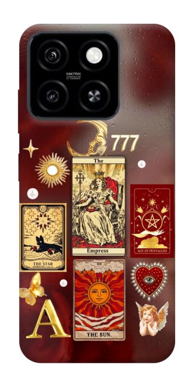 Чехол itsPrint Red aethtetic для ZTE Blade A55 4G, таро, купить оптом с доставкой
