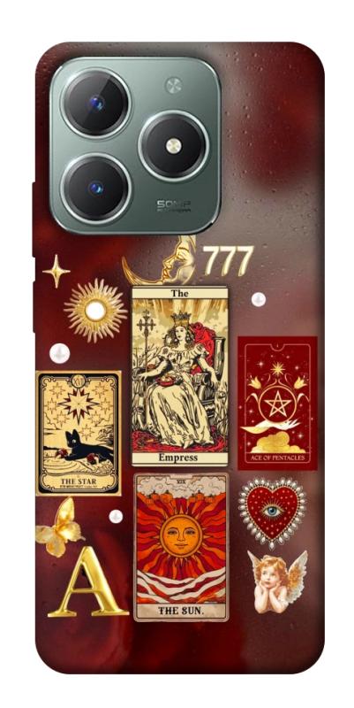 Чехол itsPrint Red aethtetic для Realme C61 4G, таро, купить оптом с доставкой
