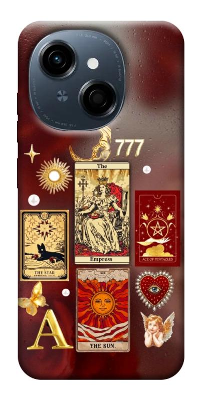 Чохол itsPrint Red aethtetic для TECNO Spark Go 1, таро, купити оптом з доставкою