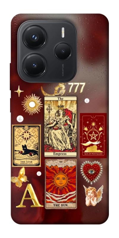 Чехол itsPrint Red aethtetic для Xiaomi Redmi Note 14 5G, таро, купить оптом с доставкой