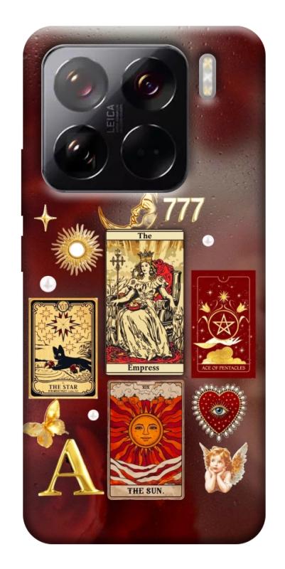 Чехол itsPrint Red aethtetic для Xiaomi 15 Pro, таро, купить оптом с доставкой