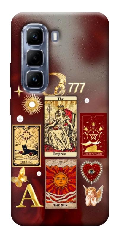 Чехол itsPrint Red aethtetic для Infinix Hot 50 Pro, таро, купить оптом с доставкой