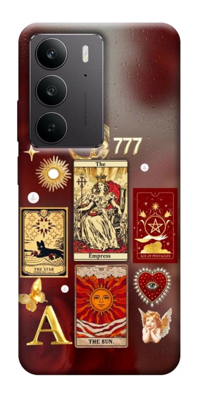 Чехол itsPrint Red aethtetic для Realme C75, таро, купить оптом с доставкой