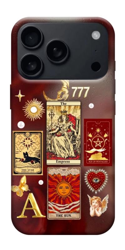 Чехол itsPrint Red aethtetic для Apple iPhone 17 Pro Max (6.9"), таро, купить оптом с доставкой