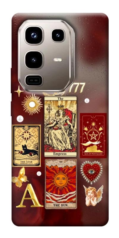 Чехол itsPrint Red aethtetic для Infinix Note 50 Pro 4G, таро, купить оптом с доставкой