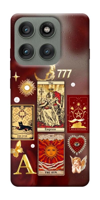 Чехол itsPrint Red aethtetic для Motorola Edge 60 Pro, таро, купить оптом с доставкой