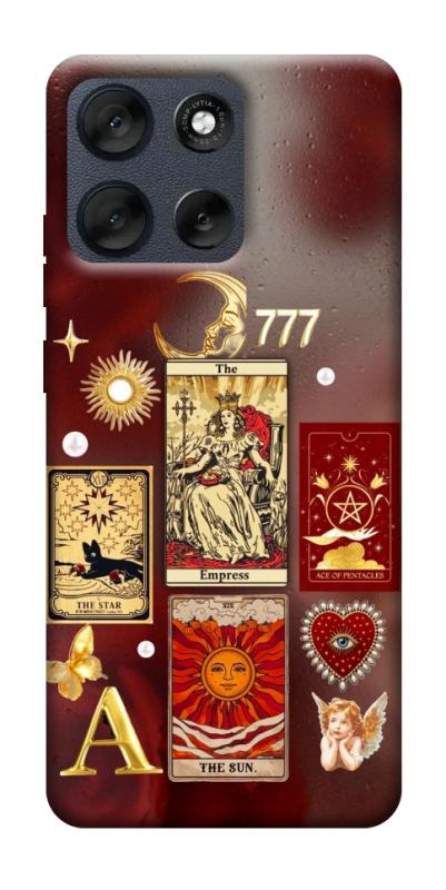 Чехол itsPrint Red aethtetic для Motorola Moto G56 5G, таро, купить оптом с доставкой
