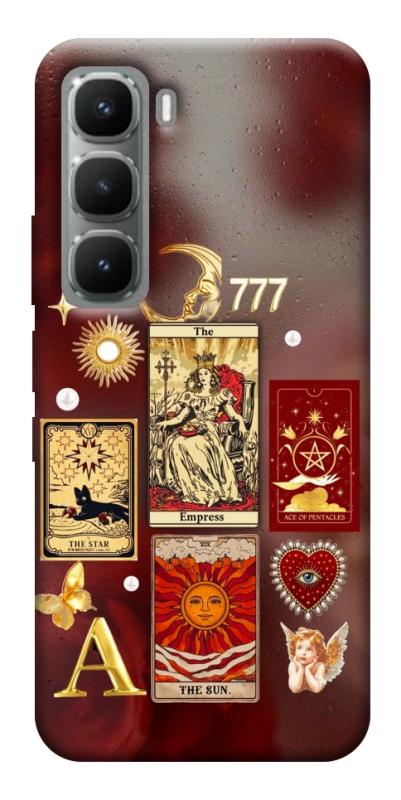 Чехол itsPrint Red aethtetic для Infinix Hot 60 Pro, таро, купить оптом с доставкой
