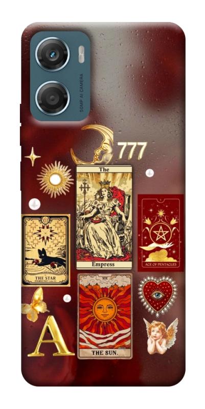 Чехол itsPrint Red aethtetic для Motorola Moto G06, таро, купить оптом с доставкой
